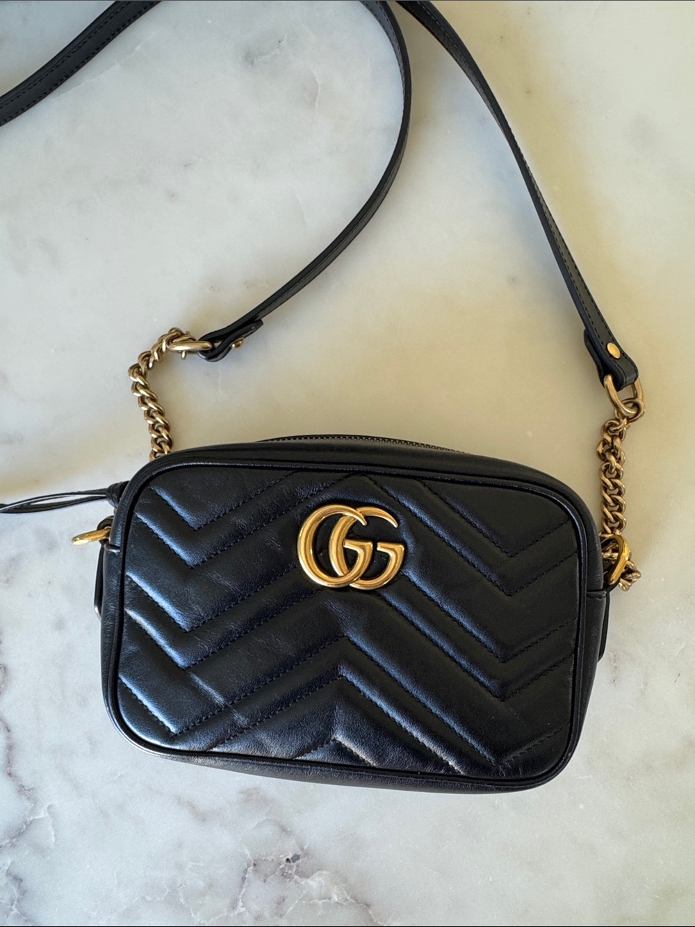 Gucci Marmount matelassé mini bag